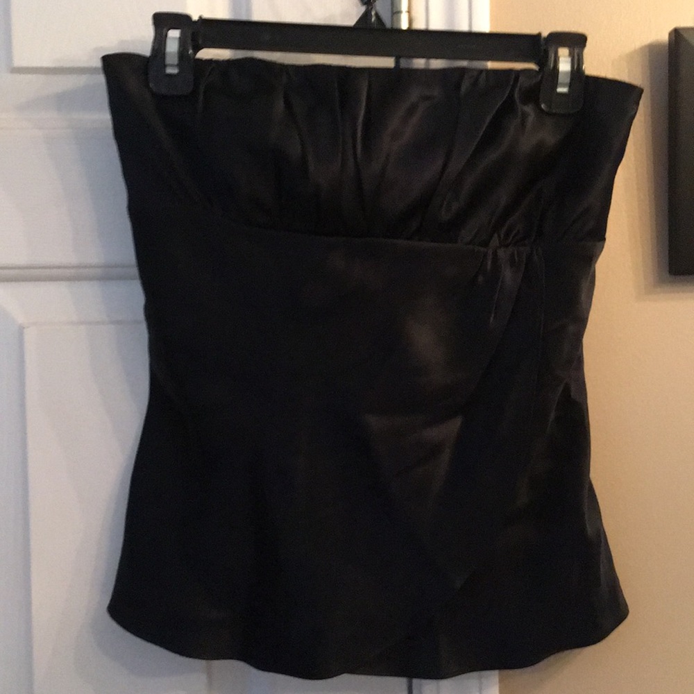 Ann Taylor Loft silk bustier top